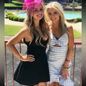 Blue Checkered Southern Dress